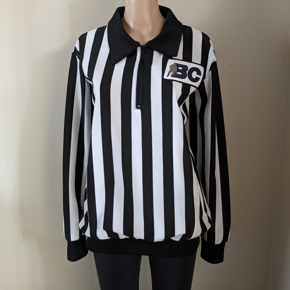Hockey BC Referee 1/4 Zip Jersey, Men's Large